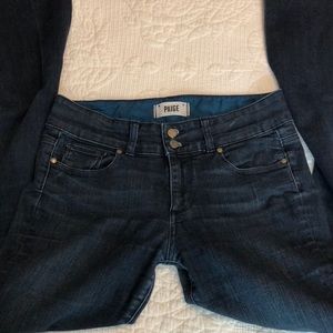 Paige straight leg Hidden Hills blue Jean (28)